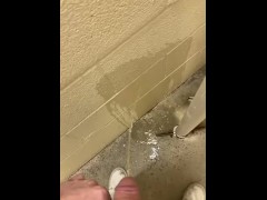 Pissing in the stairwell