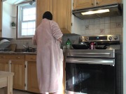 Preview 1 of Iranian mother fucked in kitchen سکس با زن جنده همسایه امیر توروخدا بزار برم