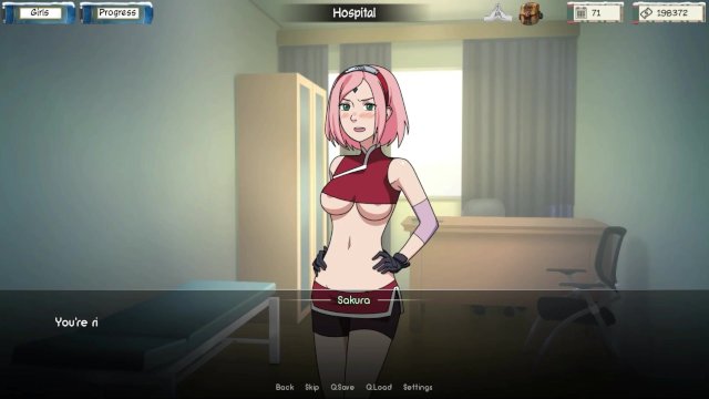 Kunoichi Trainer - Naruto Trainer [v0.19.1] Part 98 Sakura The Sexy Doctor By LoveSkySan69