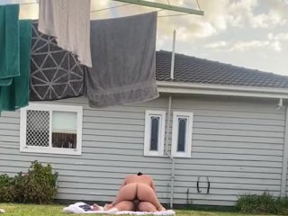 big ass, real couple homemade, amateur, outdoor sex