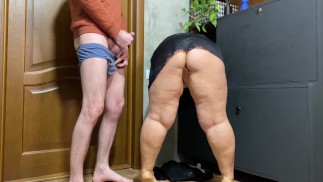 Я кончаю на ночную рубашку своей свекрови