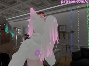 Preview 2 of Virtual Slut OFFERS HER BODY FREE USE to her HORNY FUTA friend as a Christmas gift - Trailer