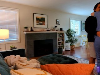 Real MILF Nurse Gets Fucked When She Gets Home From Her Shift - Jess & James