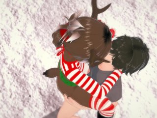 Holiday Hentai 3D_Furry - Reindeer Girl