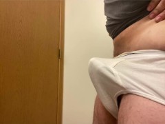 Nerd tighty whities wedgie weight gain transformation.