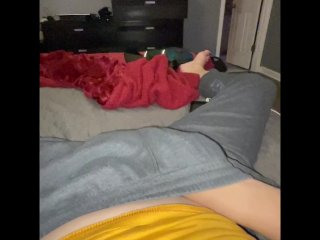 Damien Jacks off and shoots load