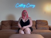 Preview 4 of Casting Curvy: PAWG Makes Me Cum Twice During Audition
