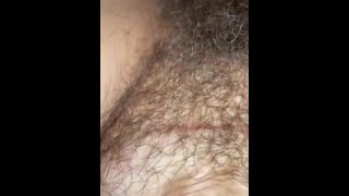 Little hairy monster creampie