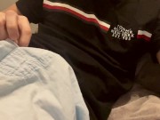 Preview 1 of Had a boner all day long. jerking, moaning & cumshot.