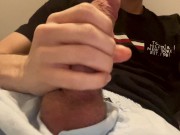 Preview 4 of Had a boner all day long. jerking, moaning & cumshot.