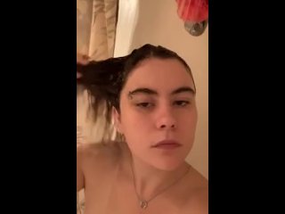 solo female, compilation, shower, reality
