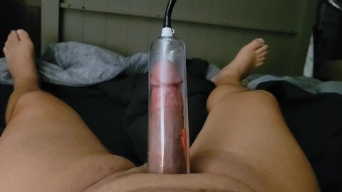 Pump, vibrator, swollen, cleaned til I cum