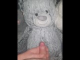 I cum on my teddy bear