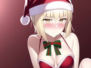sex art, blonde, merry christmas, christmas