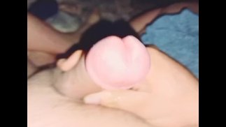 Verdammt geil. Große Ladung Cumshot