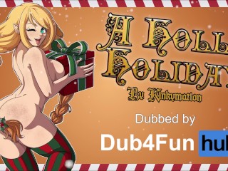 Een Holly Vakantie DUB - Sexy Elf Wordt De Hele Kerst Geneukt