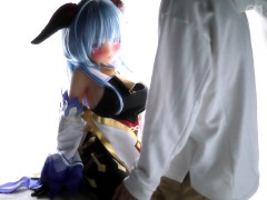 甘雨ちゃんと着たままセックス❣️❣️❣️【可愛い子のタイツは引き裂くもの💕】 - Screenshot 1 of 16 - Hentai