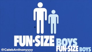 Tall DILF dude with huge dick barebacks minuscule twink