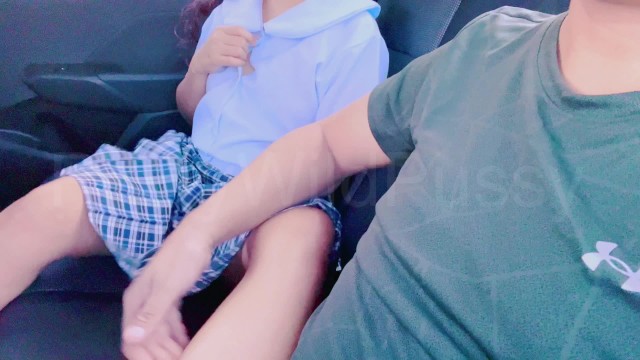 Kinain Ni Driver Ang Pekpek Ko SA Car | Taxi Driver Eat my Pussy inside Car
