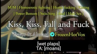 Luta de espada homoerótica para homofucking