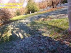 Public Park Makes Me Wana Fuck in Winter