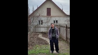 Зима в саду. Снега еще не было