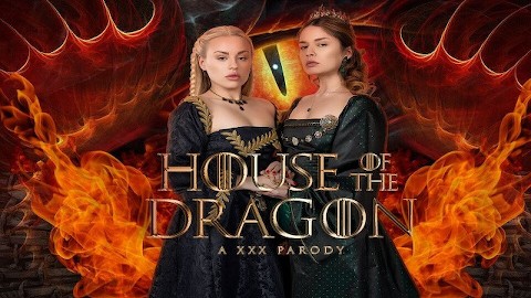 HOUSE OF THE DRAGON Trío con Rhaenyra y Alicent VR porno