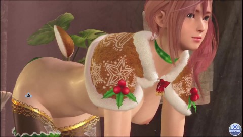 Dead or Alive Xtreme Venus Vacation Misaki Reindeer Gift Xmas Nude Mod Fanservice Appreciation