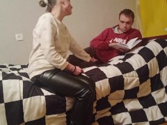 Готова на все ради сдачи екзамена - Screenshot 2 of 16 - Anal Creampie