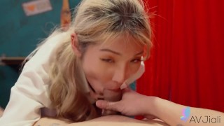 A Hot Blonde Taiwanese Girl Has Sex With Her Lover