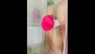 POV 你在洗澡时抓住了我。-在我的简历链接中的完整视频-