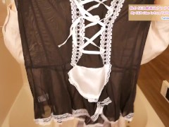 透け透け！セクシーなメイドコスプレ【Tバック付き】 - Screenshot 2 of 16 - Youtuber