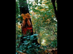 Masturbation in the forest