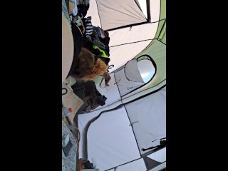 Nasty wife total tent whore