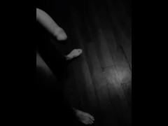 Slow motion swinging dick