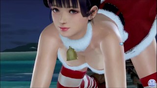 Dead or Alive Xtreme Venus Vakantie Koharu Santa Outfit Xmas Nude Mod Fanservice Waardering