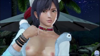 Muerto o vivo Xtreme Venus vacaciones Nagisa Reindeer Mini Navidad Desnudo Mod Fanservice Apreciación