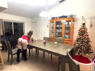 Sexy Xmas Clean With Me ( Orgasm Happy Ending )