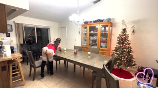 Sexy Noël Clean With Me (Fin Heureuse Orgasme )