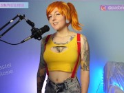 Preview 1 of SFW ASMR Misty Will Train You to Relax - PASTEL ROSIE Pokemon Cosplay Amateur Sexy Twitch Streamer