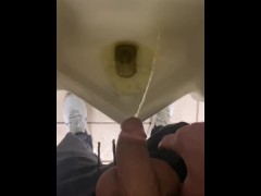 Running through the hospital desperate to find a public restroom relief