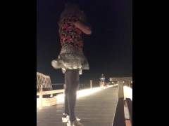 Windy evening - Screenshot 1 of 16 - Panty Shots