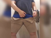 Preview 1 of Was wearing my favourite shorts for a cum spray