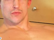Preview 4 of str8 fitness coach came for a massage, gets wanked his huge dick by a guy.