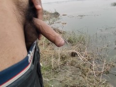 A Indian Big cock masturbation on pounds side