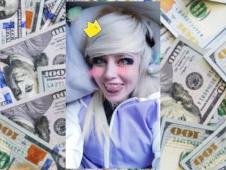 hinata, ahegao, money talks, cosplay