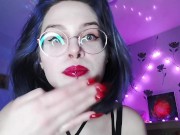 Preview 5 of ASMR SWEET SALIVA FROM MY FINGERS TO MOUTH 😈😈😈