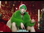 Preview 1 of Grinch. Hot Christmas Creampie - MollyRedWolf