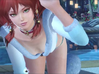 Dead or Alive Xtreme Venus Vacation Kanna Reindeer Mini Xmas Mod Fanservice Appreciation