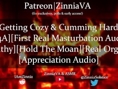 [M4A] Getting Cozy & Cumming Hard [Appreciation Audio][Real Masturbation & Orgasm][Lube][Wet Noises]